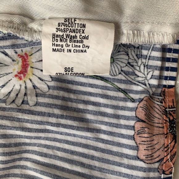 Floral Spaghetti Bralette Top Front Knot - Picture 7 of 10